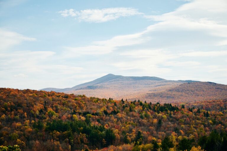 Mont Sutton en automne
